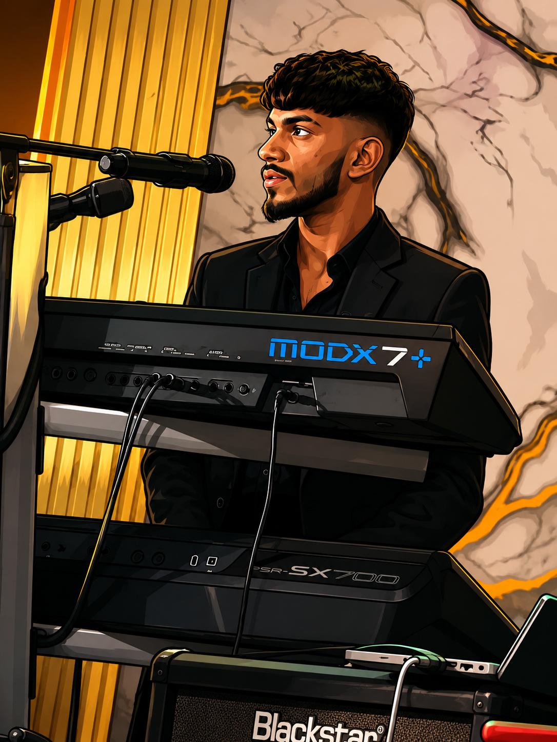 Hirusha Weththasinghe – Keyboard